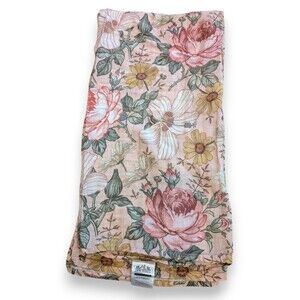 Mini Scout Muslin Swaddle Blanket Soft 100% Cotton Baby Floral Botanical 47X47